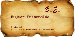 Bujtor Eszmeralda névjegykártya